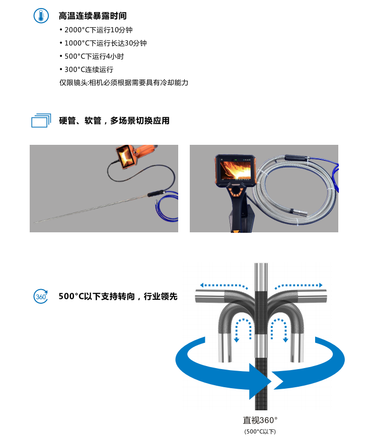 耐高溫工業(yè)內(nèi)窺鏡